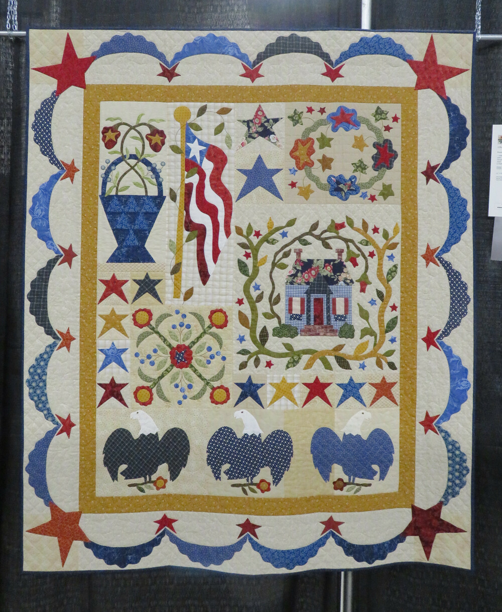 fine hand quilting